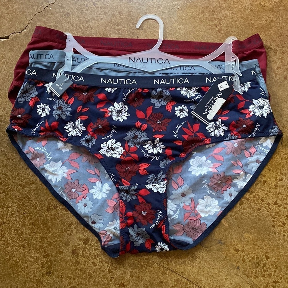 NAUTICA smooth and‎ soft hipster 3 pack underwear panties
